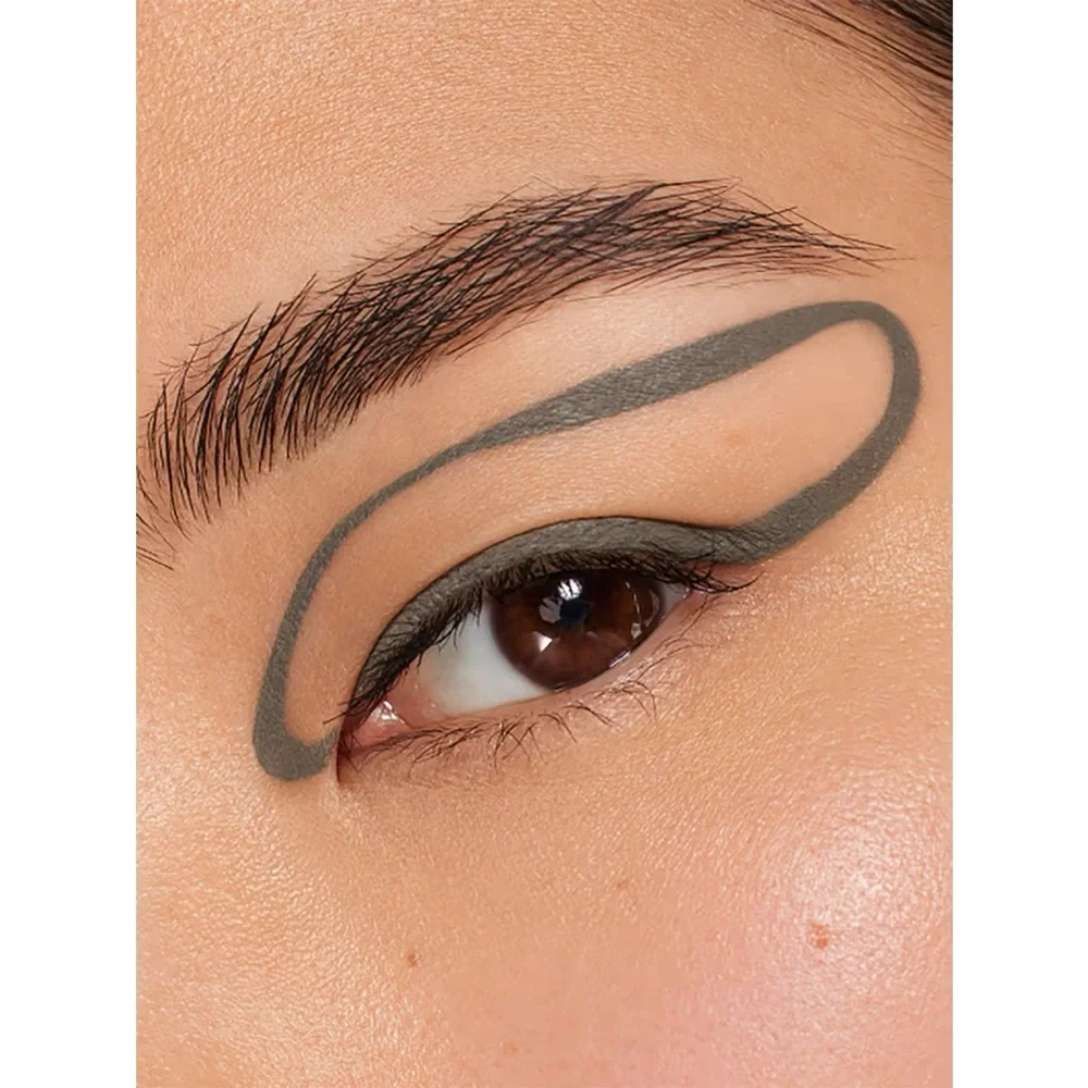 about-face Matte Fluid Eye Paint Hidden Garden Matte Grey Beige NEW IN PACKAGE